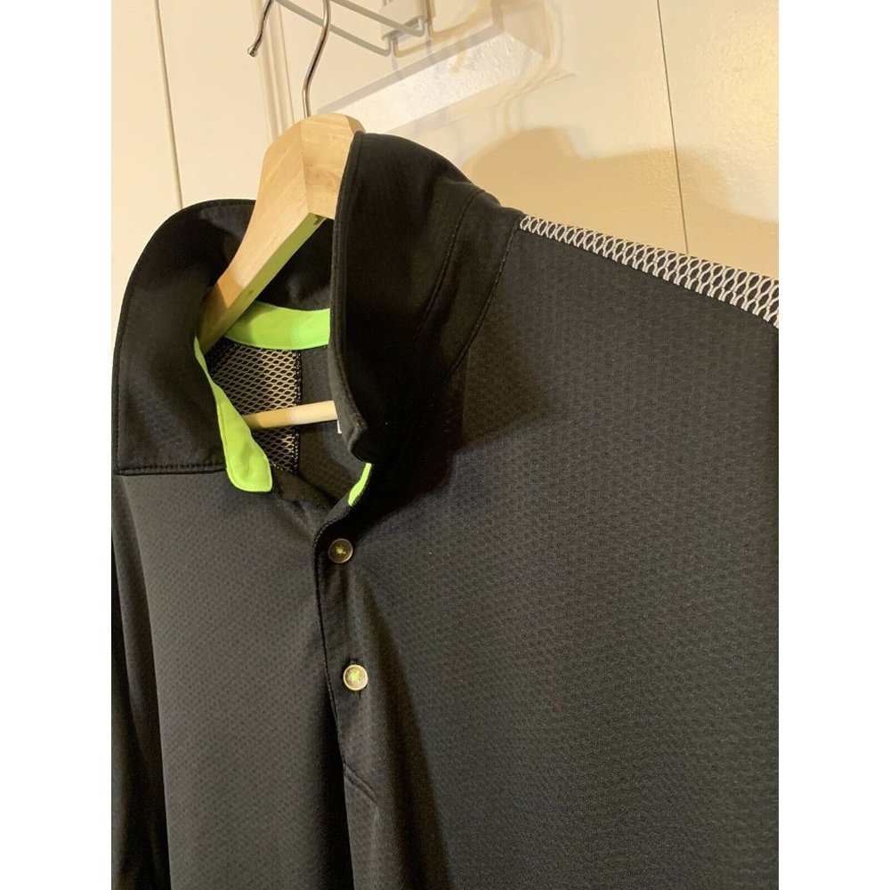 Slazenger Golf Polo Men’s Sz 2XL‎ Black Golf Shirt
